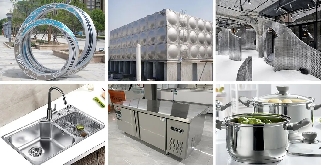 O-H112 درجه حرارت 304 Ss صفحه 3٪ تحمل اندازه های سفارشی 1