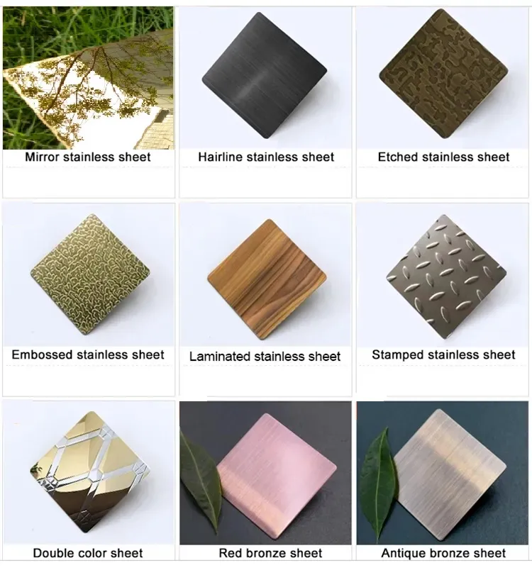 2b Ba 8K Hl سطح 4X8 5X10 ضخامت 0.3-3mm Ss 201 صفحه سرد رول 201 202 برای ابزار برش ابزار اندازه گیری 2