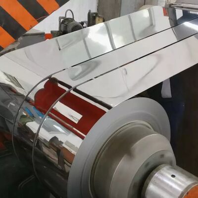 خرید نورد سرد کویل فولادی ضد زنگ PVD رنگ روکش طلایی AISI 201 202 304 تولید آنلاین