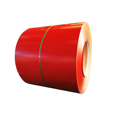 خرید 600mm - 1250mm رنگ پوشانده استیل کویل برای مواد ساختمانی صنعتی و مسکونی تولید آنلاین