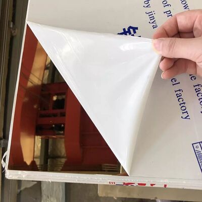 خم کردن 316 صفحه فولاد ضد زنگ 8K / HL تحمل پردازش 600-2500mm