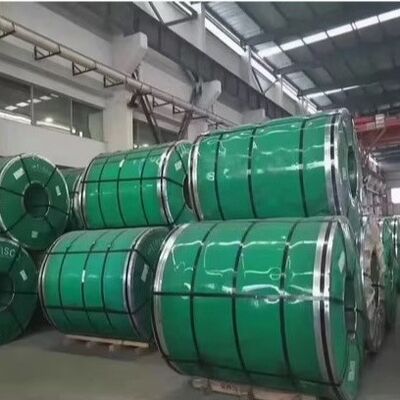 SUS 201 202 304 316L 304L 430 410 439 441 409 940 سیم پیچ داغ از فولاد ضد زنگ برای مواد ساختمانی