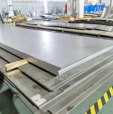 ورق و صفحه فولادی ضد زنگ 0.5 میلی متری نورد سرد ASTM A240 با روکش های سطحی 2B BA HL NO.4 8K