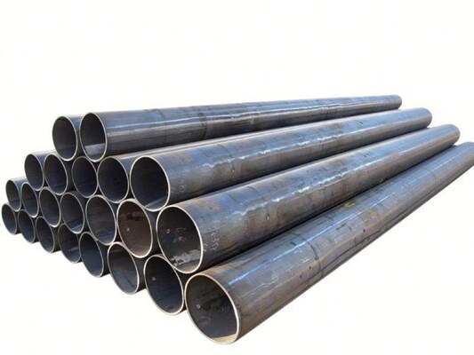ASTM A36 API 5L لوله های جوشیده شده فولاد کربن با ERW LSAW SSAW برای انتقال آب گاز نفتی